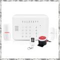 CGearuppt Tuya APP Remote Control WIFI+GSM Alarm System for Home Security Burglar Alarm Sensor PIR Motion Detection Door Contact. 