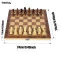 Wenefang Sutuiying New 3 in 1 Wooden Checkers Backgammon Chess Set, Board 【2025 Version】 Party Travel Games With Portable Folding Chessboard. 