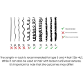 Length N Lock Hair Stretcher Home Curls Length Assist Maintainer for Dry Curls Length Mesh Dry Ringlets 13in 3PCS. 