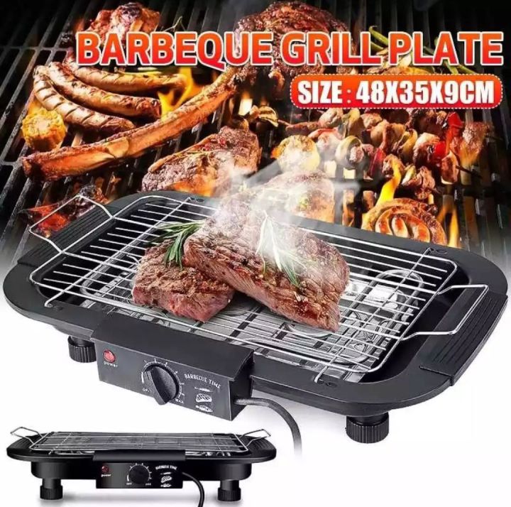2000W 220v 5 Speed Electric BBQ Grill Machine Indoor Perfect Steaks Chicken for Home Indoor