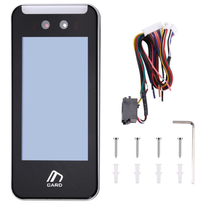 Face Recognition Access Control Time Attendance Machine 5 Inch Touch ...