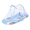 Baby Mosquito Net with Mat & Pillow – Portable Folding Bed Net for Newborns. 