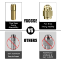 12 Pcs Brass Drill Chuck Collet Set Parts Keyless Chuck 1/32In to 1/8In Replacement 4485 4486 Change Nut. 