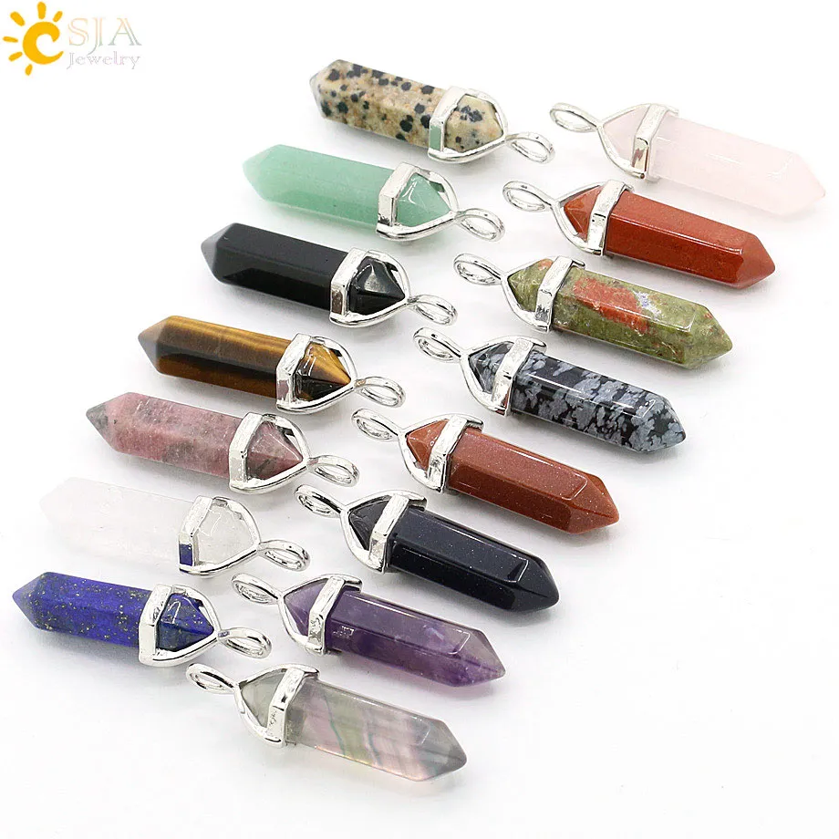 New arrival】CSJA Natural Stone Slipper Pendants Flip Flop Shoe