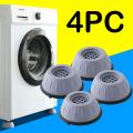 4Pcs Shock Pad And Noise Cancelling Washing Machine Support, Washer And Dryer Anti-Vibration Pads, Washing Machine Foot Pads For All Washing Machine. 