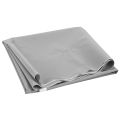 Silver Reflective Fabric Sew On Cloth Material Highlight Chemical Fiber 39.4inch. 