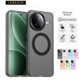 Lereach Colorful Matte Transparent Case for Xiaomi Poco F7 Ultra F7 Pro Anti-fingerprints PC Hard Back Cover Phone Case. 