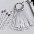 False Nail Art Color Card Display Stand Gel Polish Template Fan Shape Nail Art Tips Sample Stand Nail Polish Practice Palette Creek. 