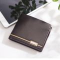 Leisure Male Leather Purse Fashion Super Slim Multi-position Men's Hand Bag Multifunction Contracted Men Coin Pocket ID Card Holder. 