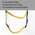 Portable Boat Rope Ladder 3 Step Folding Hanging Boat Boarding Ladder Light-Weight Rope Ladder Boat Accessories. 
