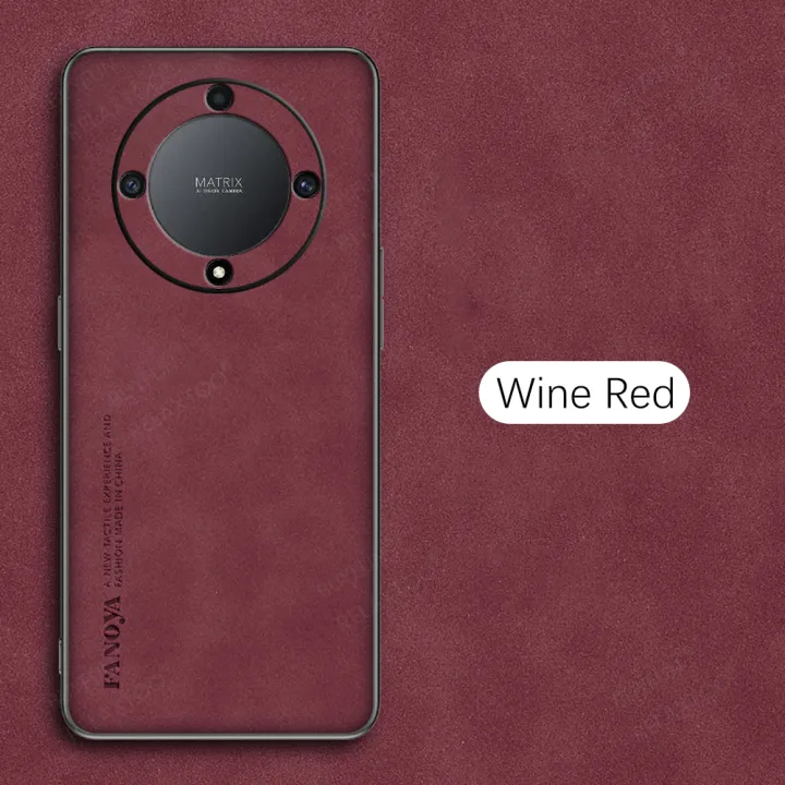 For%20Honor%20X9a%20Leather%20Magnetic%20Case%20Luxury%20Business%20Sheepskin%20Silicone%20Mobile%20Phone%20Casing%20For%20HonorX9a%20Men%20Boy%20Girl%20Lambskin%20Frame%20Protect%20Soft%20TPU%20Back%20Cover%20-%20Image%204