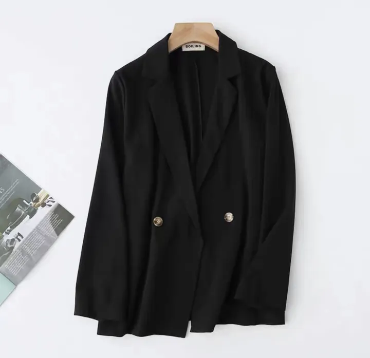 Single%20Button%20Blazer%20For%20Women%20-%20Image%203