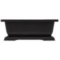 NAMUNY Large Flower Pot Rectangle Bonsai Nursery Planter Balcony Container 29X21X10.5cm. 