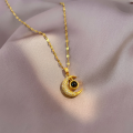 Adjustable Projection Necklace Romantic Lightweight 100 Languages Letter Necklace I Love You Pendant for Gift for Girlfriend. 