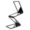 1pcs 4 sides foldable DIY beauty portable small back of head 360 degree handheld makeup mirror with. 