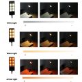 Durable Black LED Clip Light USB Rechargeable Portable Music Stand Light With 18 Lights Music Sheet Lamp Bedroom. 