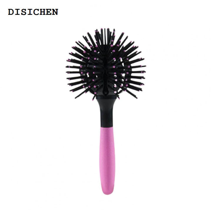 DISICHEN%20Luxury%20Women%20Curl%20Comb%20Heat-Resistant%203D%20360%20Degree%20Hair%20Styling%20Plastic%20Head%20Massage%20Spherical%20Brush%20For%20Salon%20-%20Image%207
