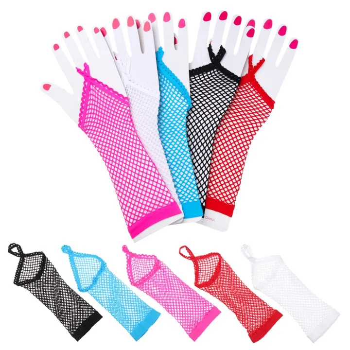 Fashion%20Performance%20Dance%20Solid%20Long%20Gloves%20Mesh%20Fishnet%20Gloves%20Lace%20Mittens%20Fingeless%20Gloves%20-%20Image%205