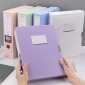 New Multifunctional Document Storage Box File Box Large Capacity A4 Information Box Folder Learning Office Storage Box Dustproof Document Case. 