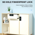 Drawer Smart Electronic Fingerprint Locks File Cabinet Lock Storage Cabinet Finger Print Lock Furniture Smart Door Lock Easy Install Easy to Use. 