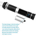 Lightsaber Toy Laser Sword Star Wars 2 In 1 Extendable LED Light Up Saber 7 Colors Changing. 