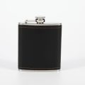 Portable Stainless Steel Hip Flask PU Leather Wrapped 9oz Whisky Flagon Leakproof Liquor Flask Wedding Party. 