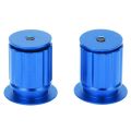 1 Pair Durable Aluminum Alloy Bike Expansion Bar Plug Easy Installation Lightweight Bike Handle Grip End Caps Adjustable Handlebar End Plugs for Mountain Bike,Road Bike,Folding Bike,BMX Bicycle,MTB Bicycle. 