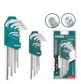Total 9pcs Allen key set. 