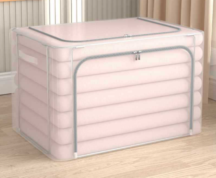 66L%20Transparent%20Dust-proof%20Thickened%20Foldable%20Storage%20Box%20Large%20Capacity%20Clothes%20Bag%20-%20Image%205