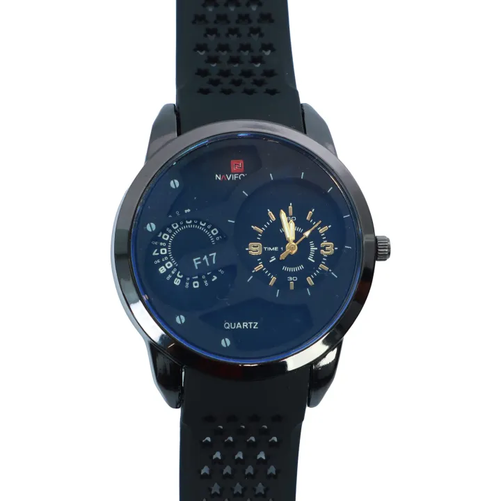 Black%20Color%20Unisex%20Dial%20Casual%20Rubber%20Strap%20Watch%20-%20Image%203