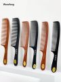 Wenefang Professional Barber Shop Hair Cutting Comb Flat Head Cut Comb Sales promotion Anti-static Hair Styling Brush Massager Detangling Combs. 