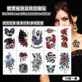 10 dark tattoo stickers, plant animals, cross-border parties, gatherings, DIY decorations, simulated arm waterproof stickers. 