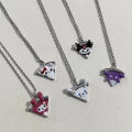 1pc HelloKitty Kulome Pizza Necklace Sanrio Cute Pendant Magnetic Sister Necklace Cartoon Fashion Jewelry Best Friend Gift MIO Super Store. 
