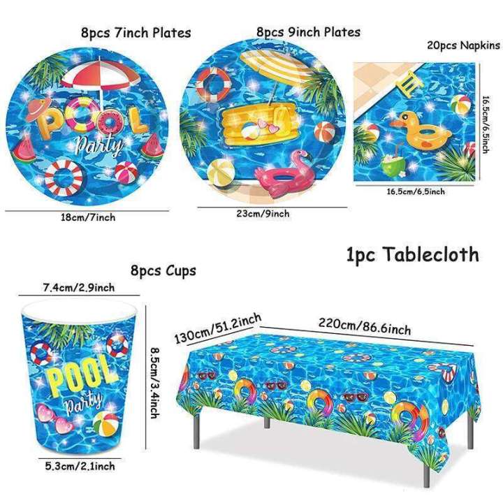 Tropical%20Disposable%20Tableware%20Set%20Plates%20Cups%20Napkins%20Hawaiian%20Birthday%20Supplies%20Summer%20Pool%20Aloha%20Luau%20Party%20Decor%20-%20Image%202