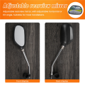 1 Pair Bike Rearview Mirror Safety Rear View Mirrors Adjustable. 