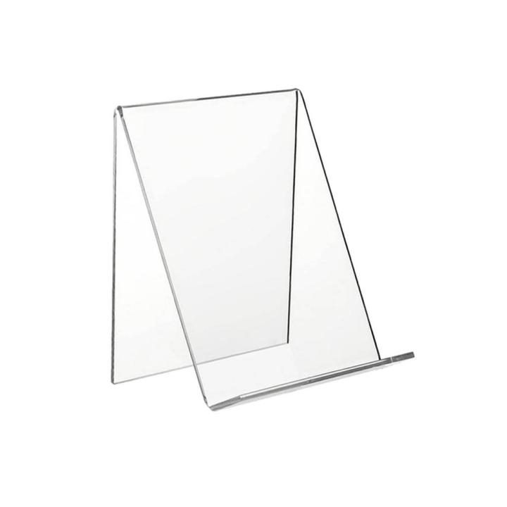 Acrylic Book Stand Clear Acrylic Display Stand Clear Holder Displaying Pictures Jewelry Watch Display Stand Tablet Holder