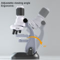 Aomeidaju Microscope LED Light Source Elementary School Science Microscope. 
