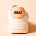 Erke Cream White/Vanilla Green Skateboard Shoes For Women 12123301255-004. 