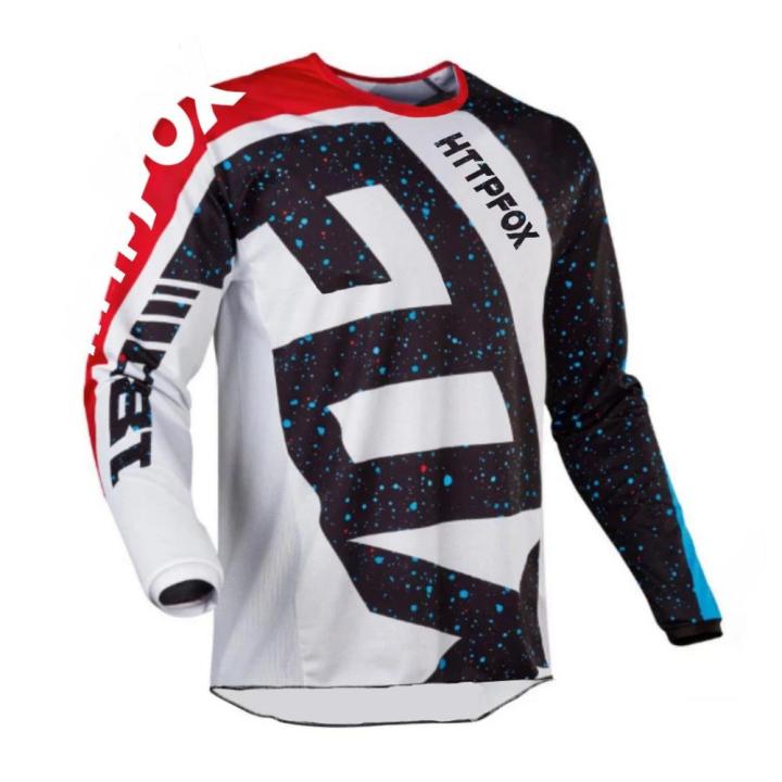 HOT%20HTTPFOX%20Motocross%20Racing%20Jersey%20Long%20Sleeve%20Motorcycle%20Clothes%20Bicycle%20MTB%20T-Shirt%20Cycling%20Men%20Downhill%20Mountain%20Bike%20BMX%20MX%20-%20Image%202
