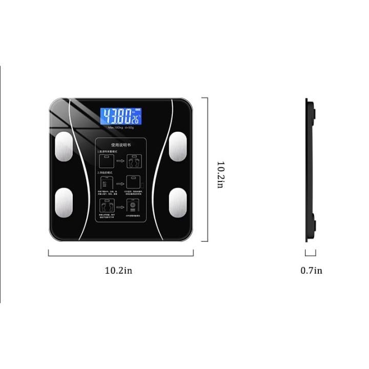 Bluetooth%20Digital%20Weighing%20Scale%20%7C%20Digital%20Bathroom%20Scale%20with%20Mobile%20App%20%7C%20High%20Precision%20-%20Image%203