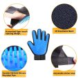 Pet Grooming Gloves  5 Finger Deshedding Glove, for Easy Pet Grooming. 