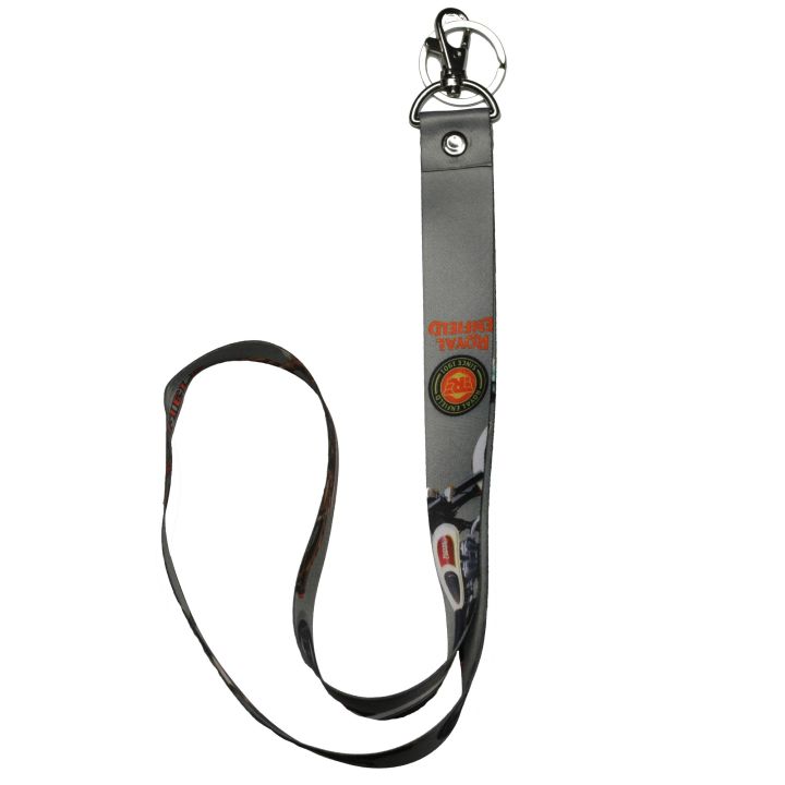 Royal Enfield, Bajaj, KTM Printed Polyester Made Ker Ring Keychain For Bike