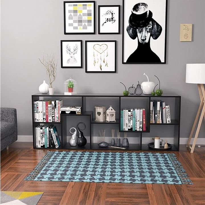 8%20Shelves%20Modern%20Simple%20Book%20Shelf%20with%20Storage%20Display%20Rack%20Open%20Bookcase%20Showcase%20Stand%20(Black-172%20x%2024%20x%2080%20cm)%20-%20Image%204