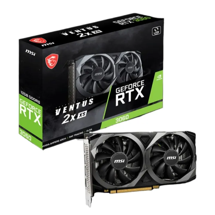 Gaming Nvidia New Rtx 3060 MSI GeForce RTX 3060 VENTUS 2X 12G OC