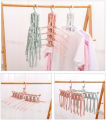 Multi-functional Collapsible Clothes Hanger. 