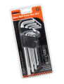Finder 9 Pcs Ball Point Allen key set- Long. 