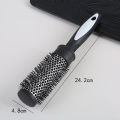Hair Styling Hair Brush Nylon Comb Cylinder Curly Hair Rolling Comb Thermal Aluminum Tube Round Barrel Hair Comb Curly Tool. 