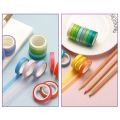 120 Pcs Basic Solid Color Washi Tape Rainbow Masking Tape Decorative Adhesive Tape Sticker Scrapbook Diary Stationery. 