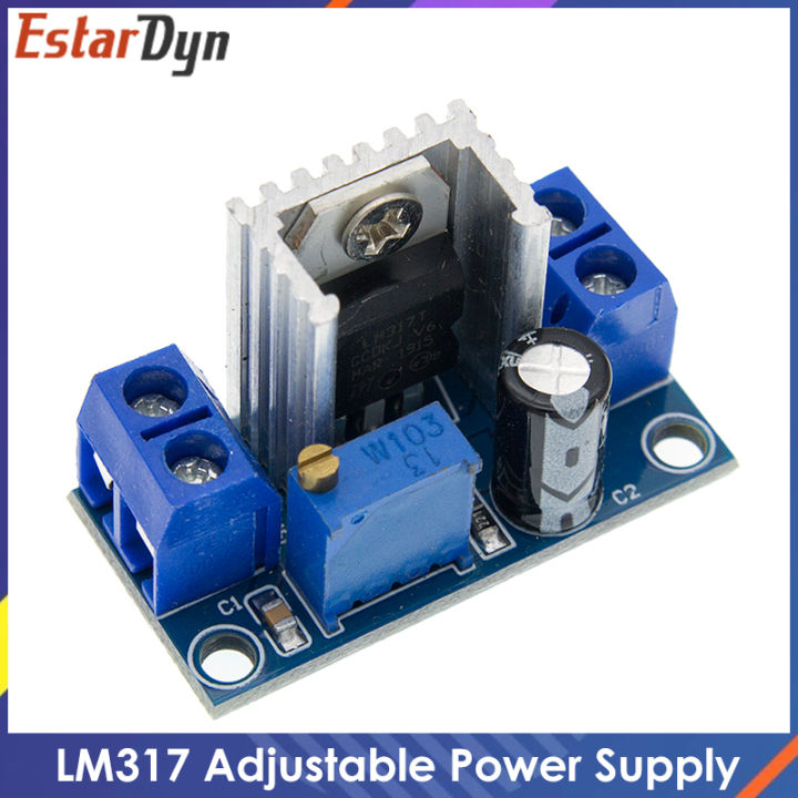 LM317 Adjustable Voltage Regulator Power Supply LM317 DC-DC Converter ...