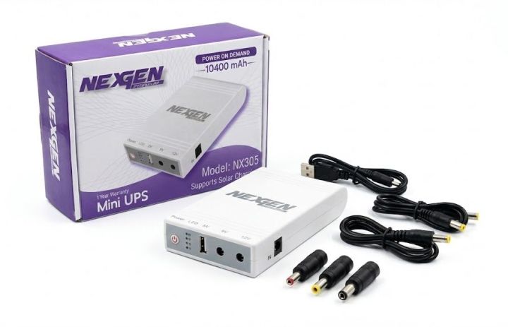 UPS%20For%20Router%20,%20Modem%20,%20Security%20Camera%20,%20Smartphone%20&%20Fingerprint%20Recorder%20Backup%20Up%20To%2012%20Hours%20NexGen%20-10400mAh%20%20(1%20Year%20Warranty)%20-%20Image%204
